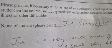 exam script