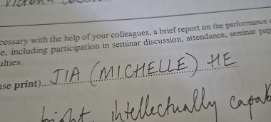 exam script