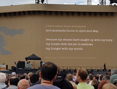 Shirley Lim's poetry in Croke Park